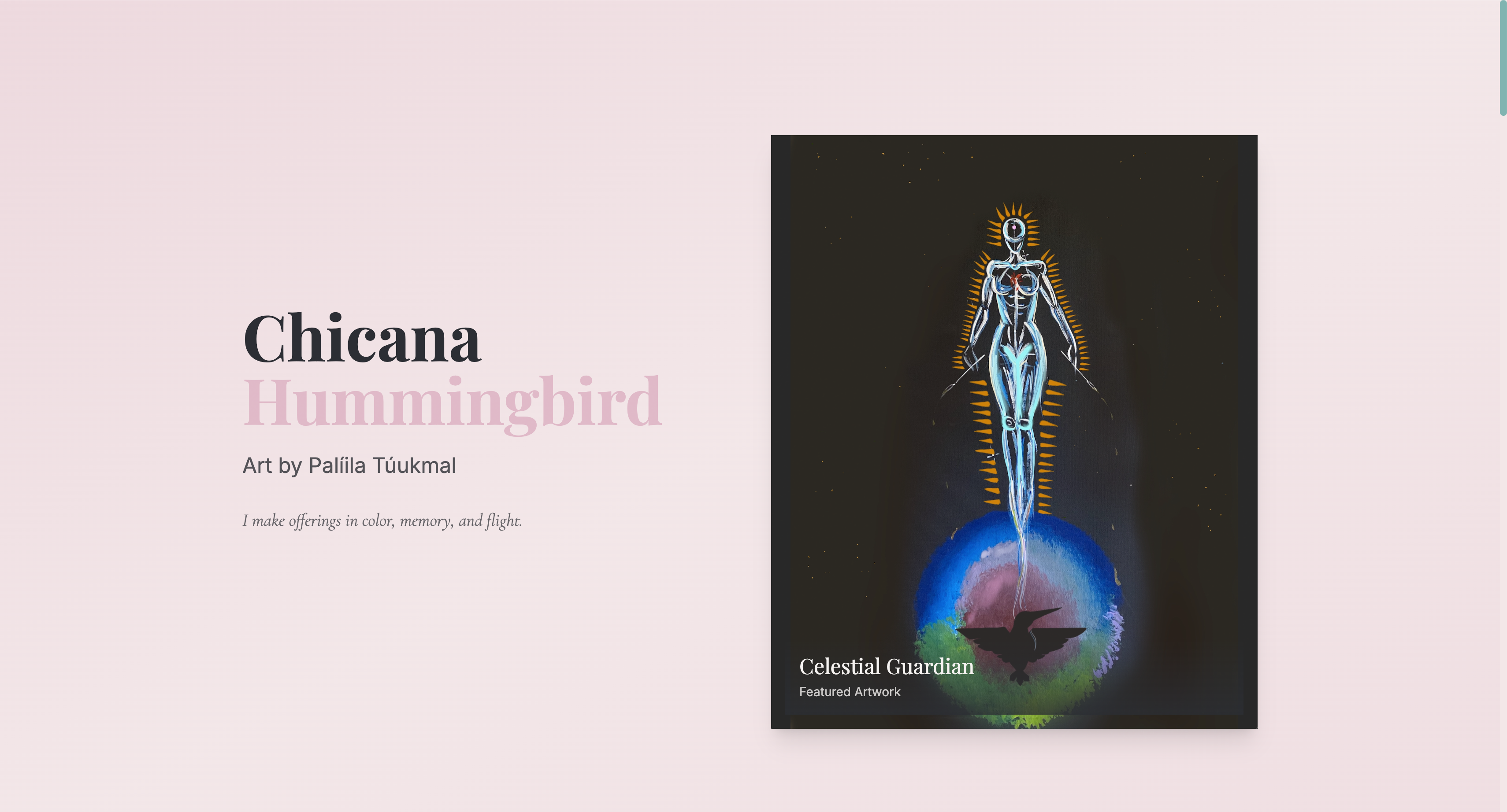 Local Artist Website