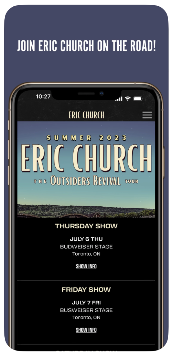 Eric Church Official App