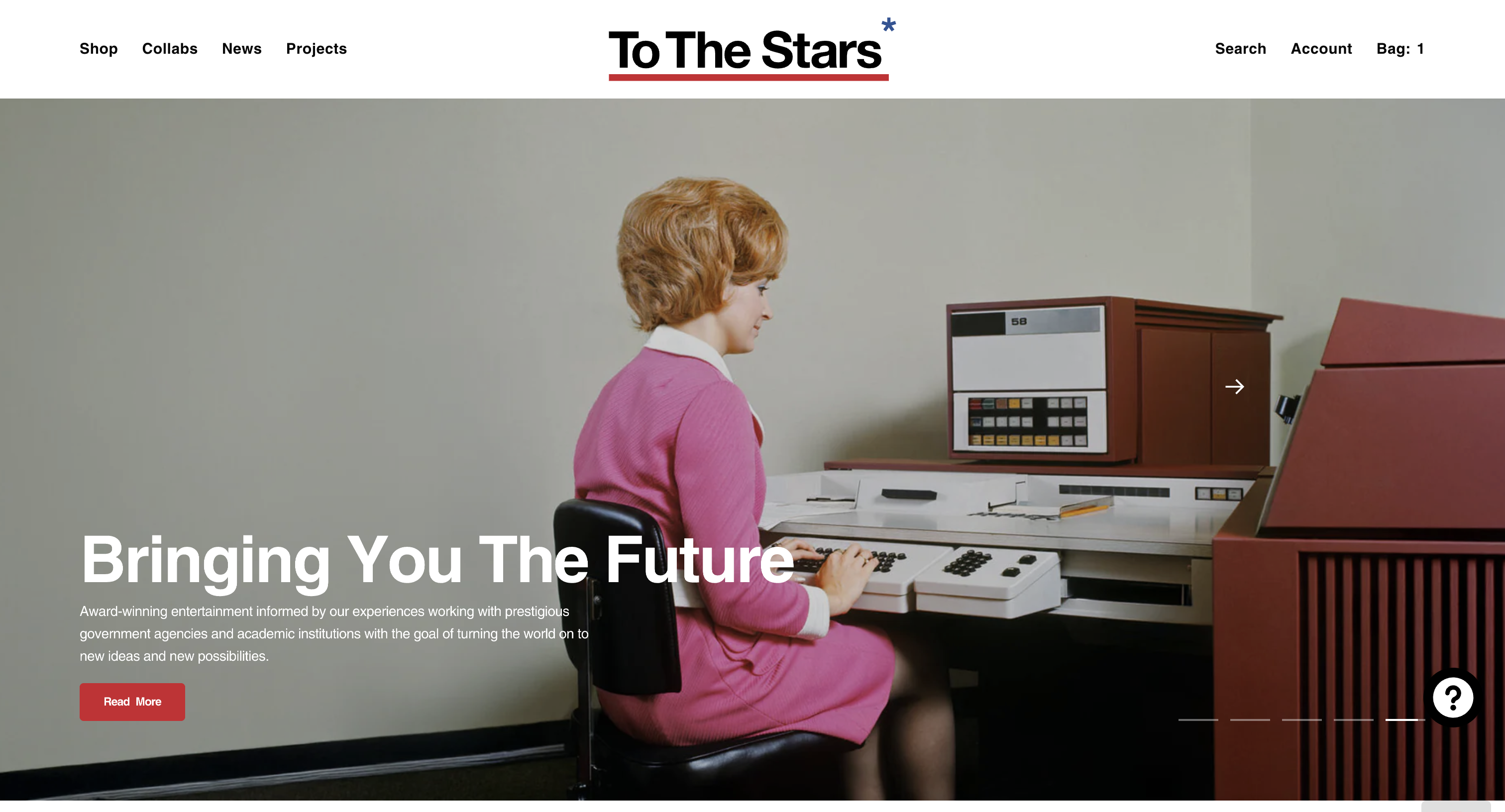 To The Stars Website