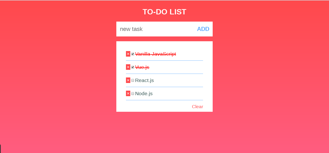 To Do App